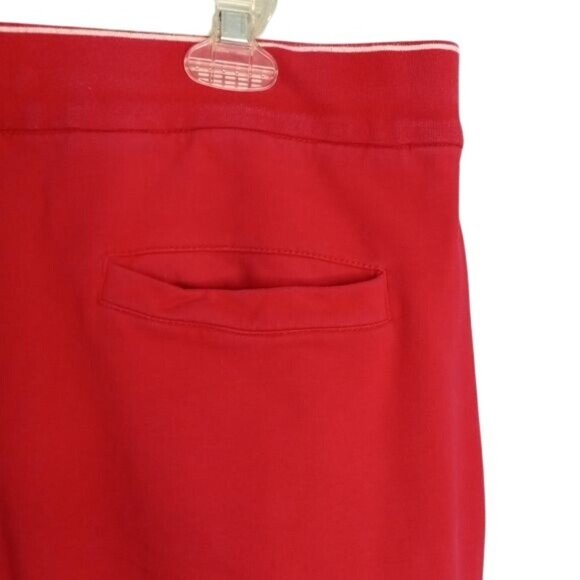 Armani Exchange Size L Pants Joggers Flaw Red Athletic Sweats Pockets Leisure - Picture 9 of 11